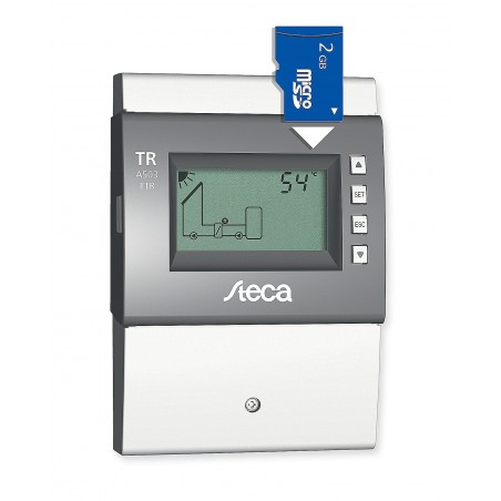 Régulation solaire thermique STECA TRA503TTR