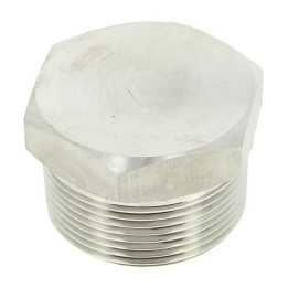 Bouchon 3/4 ou 1\" mâle acier inoxydable 316