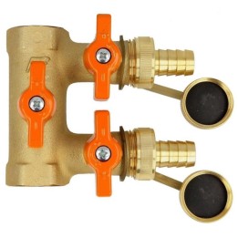 Unité de remplissage et de rinçage pour installation solaire thermique