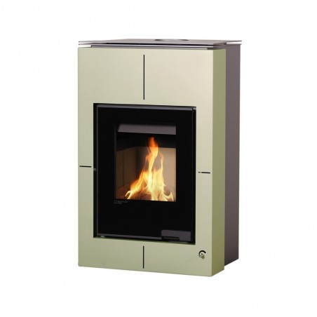 Poêle bois saporo olive