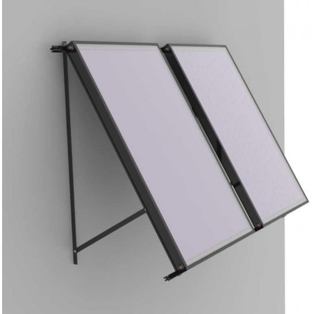 Support mural panneau solaire trhermique