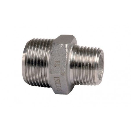 Réduction inox mâle/mâle