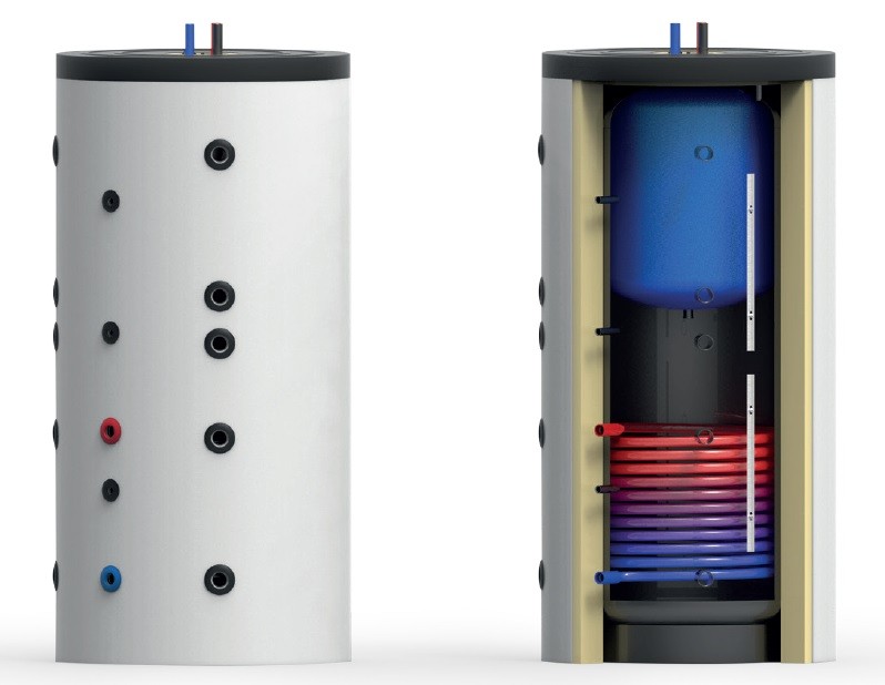 Ballon combiné tank in tank 600 - 160 litres