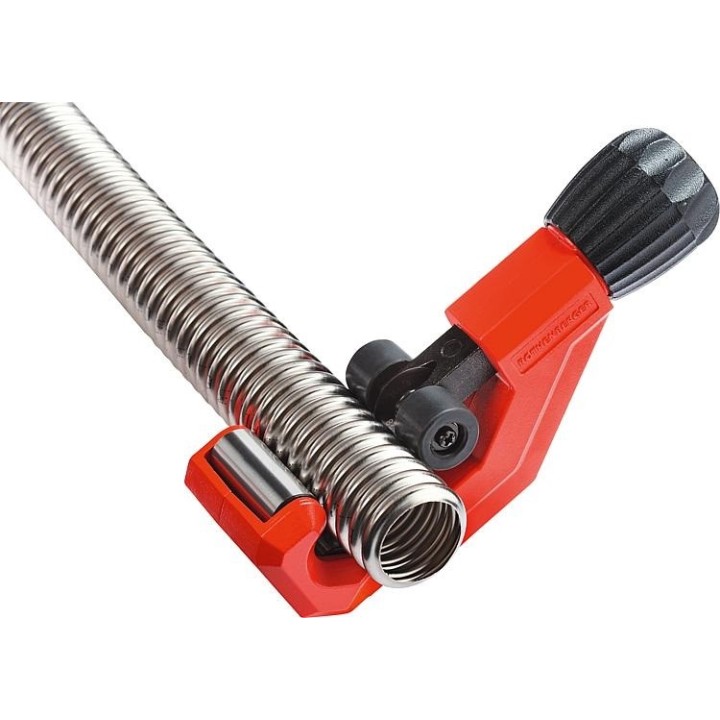 Coupe-tube inox annelé