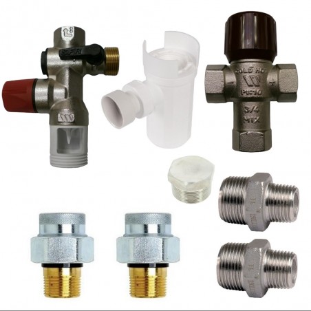 Kit d'accessoires pour chauffe-eau solaire