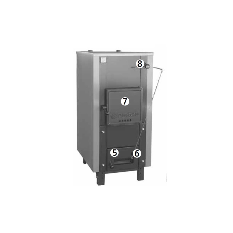 Chaudières à bois PERGE MC Classique de 20 à 40 kW thermosiphon — free download