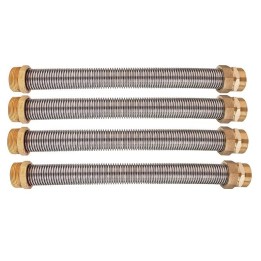 Flexible inox annelé - kit de liaison pour ballons tampons