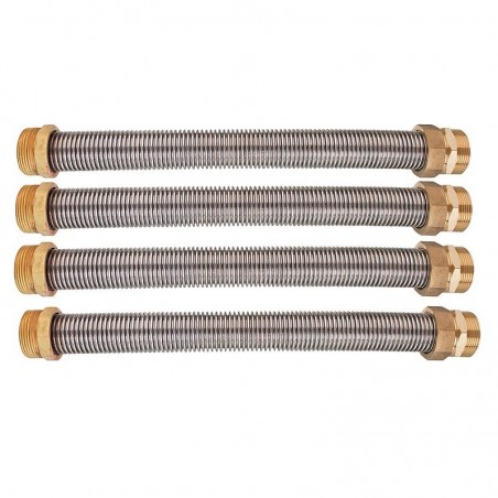 Flexible inox annelé - kit de liaison pour ballons tampons