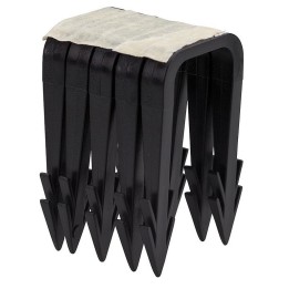 agrafes de fixation rails pour plancher chauffant