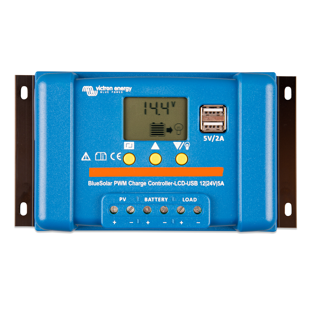 Régulateur de charge victron BlueSolarPWM LCD&USB 12/24/48V 5-10-20-30A