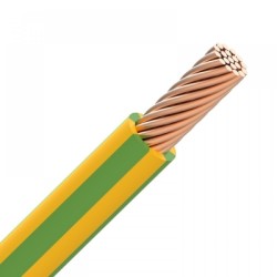Câble H07VR vert/jaune