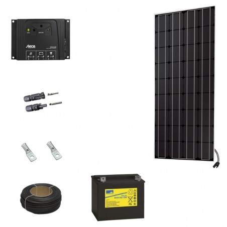 Kit solaire autonome 100 Wc - 12V - version Loisir Nord