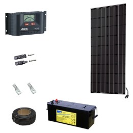 Kit solaire autonome 100 Wc - 12V - version Pro Sud