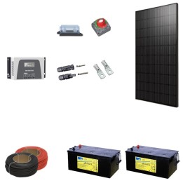 Kit solaire autonome 300 Wc - 12V - pro -sud