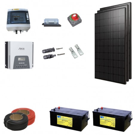 Kit solaire autonome 900 Wc - 24V - pro - nord