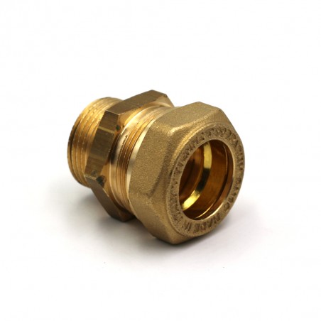 Raccord rapide à compression pour inox annelé mâle