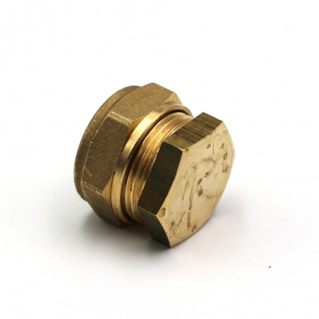 Raccord olive cuivre bouchon