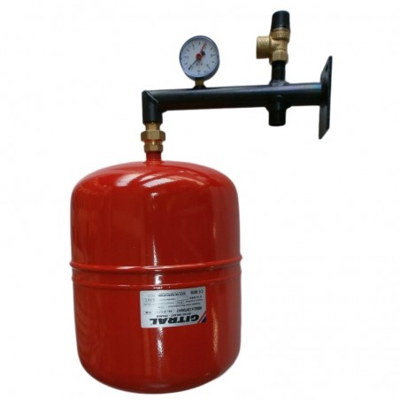 Kit Console Vase d'expansion solaire 18 L