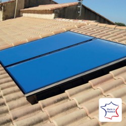 Exemple concret du Capteur solaire thermique Français SYRIUS Mirotherm Control - garantie 10 ans