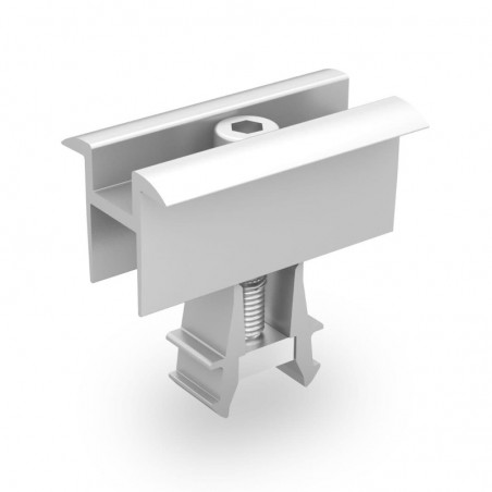 Bride intermédiaire - One Mid - K2 Systems - gris aluminium