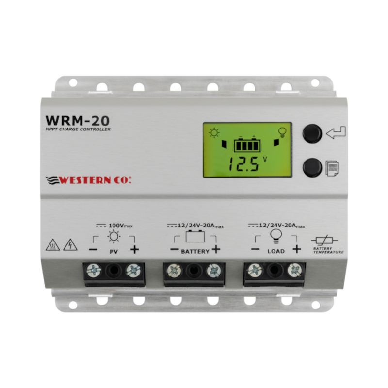 Régulateur de charge Western CO. WRM20+