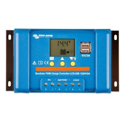 Régulateur de charge victron BlueSolarPWM LCD&USB 12/24/48V 5-10-20-30A