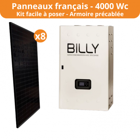 Kit solaire autoconso français 3kWc Billy