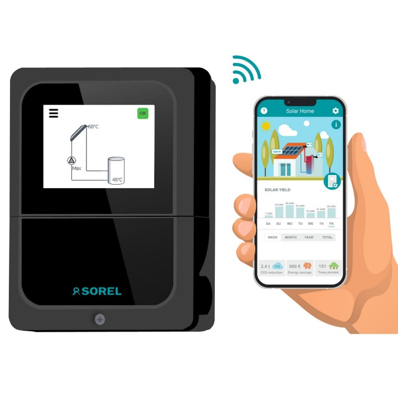 Régulation Sorel TDC Smart Basic connectée