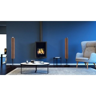 Poêles à bois design puissance nominale 9 kW  - garantie 5 ans