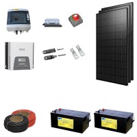 Kits solaires photovoltaïques autonomes - hors réseau - site isolé