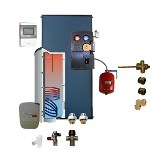 Kits chauffe eau solaire circulation forcée 120 à 300 litres